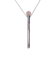 Minerva ‚Äì Stainless Steel Wearable Vibrator - Silver