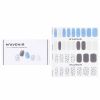 MAVENIR - Nail Sticker (Patterned) - # Cream Blue Leopardo Nail MHA-044 / 021311 32pcs - As Picture