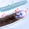 VSEN No.2 big dildo for women big penis Manual artificial penis Large size dildo woman masturbator Black penis erotic toys big dick - Image color